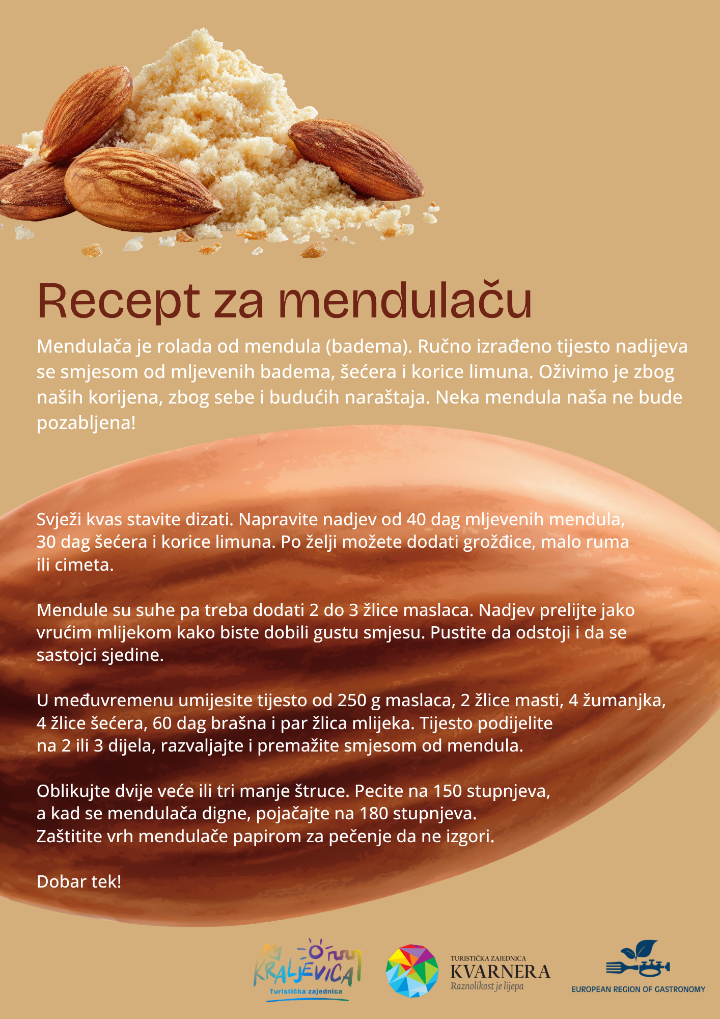 Mendulača Recept